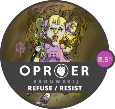Oproer Refuse Resist logo